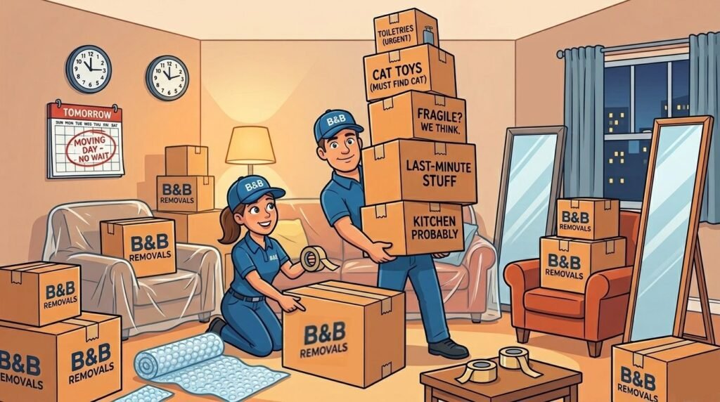 Last-Minute Moving Tips When Your Move Is Tomorrow