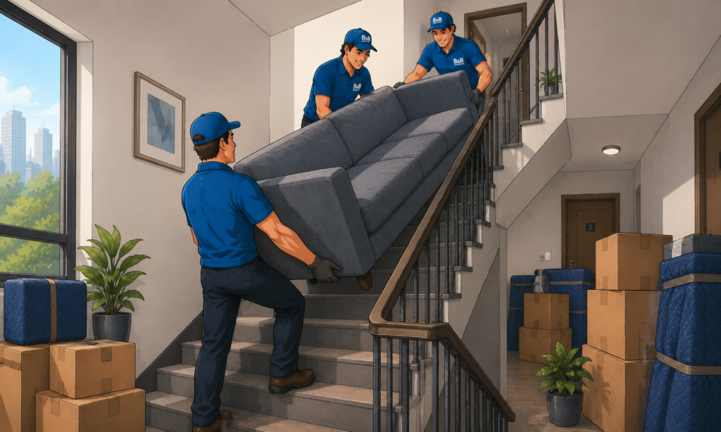 Fitting an oversized furniture in Sydney apartments