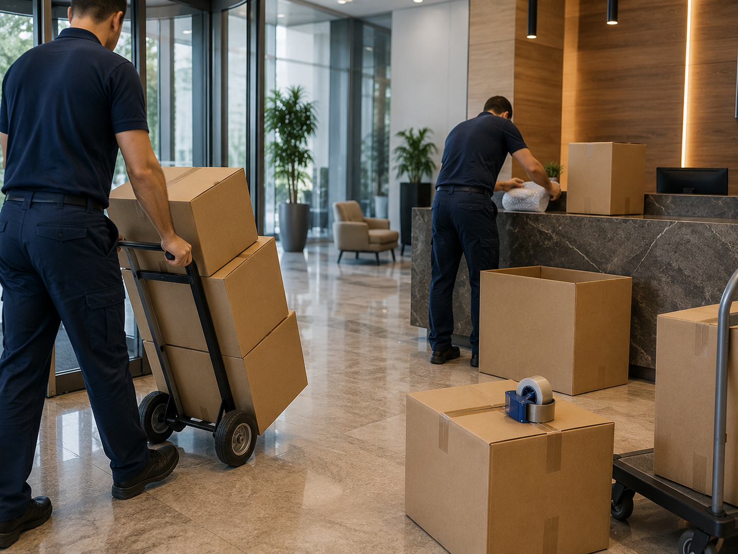 Commercial and office relocation service in Auburn with professional Sydney removalists from the best moving service in Sydney