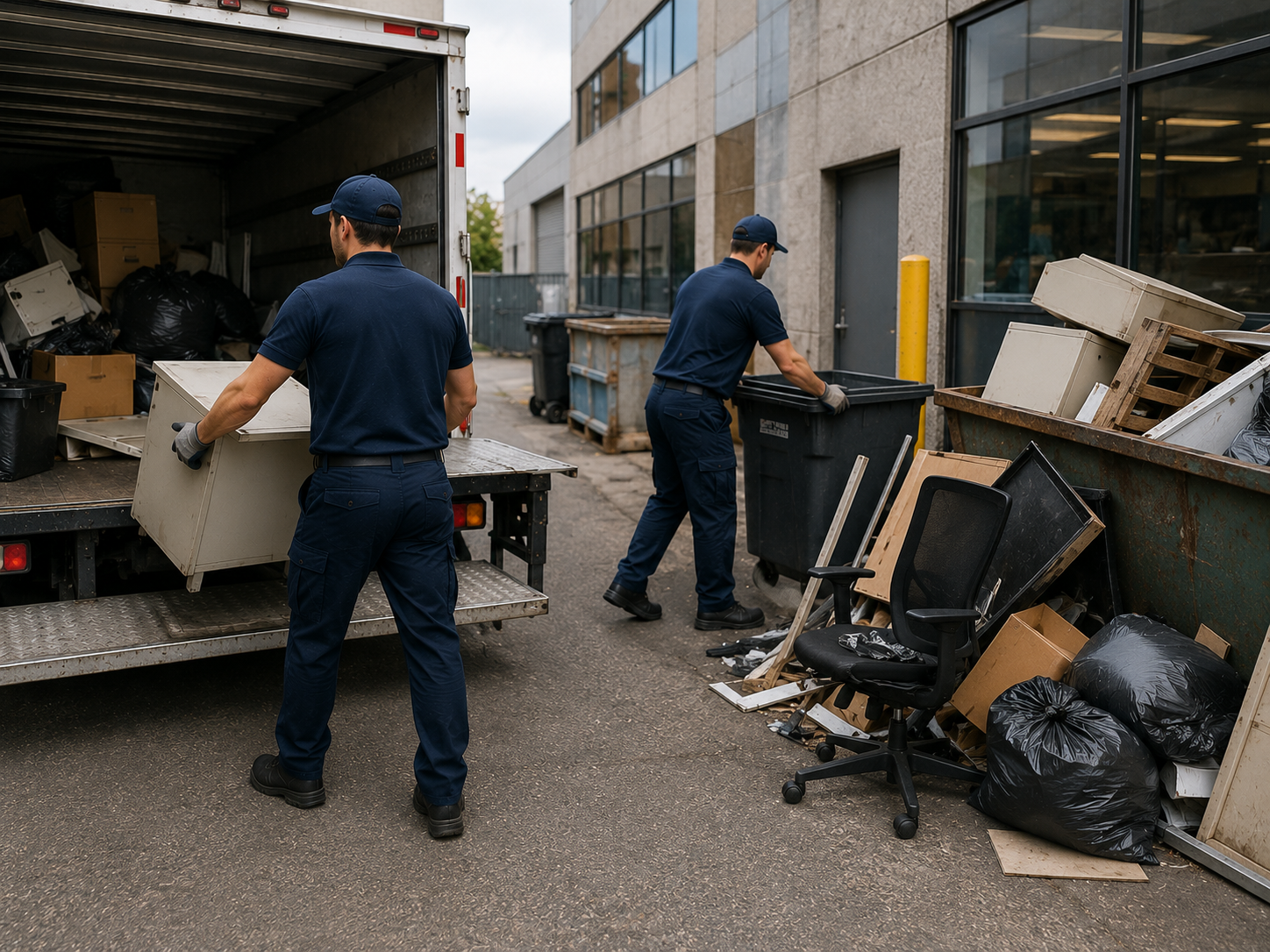 rubbish and junk removal service in Auburn to clean your home and courtyard
