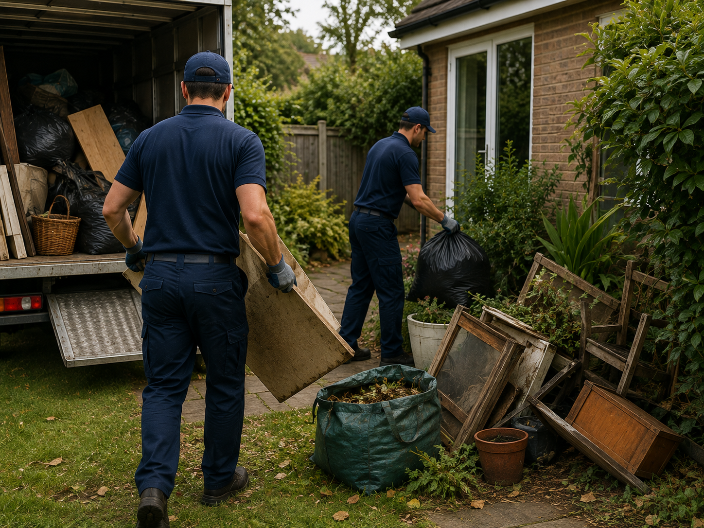 rubbish and junk removal service in Parramatta to clean your home and courtyard